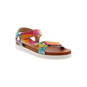 Jellypop Quest Women's Rainbow Strap Sandals Size 8M 🌴